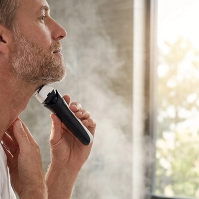 white-electric-shaver-panasonic-brand