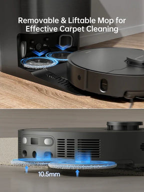 Dreame X40 Ultra Robot Vacuum and Mop Cleaner - Black