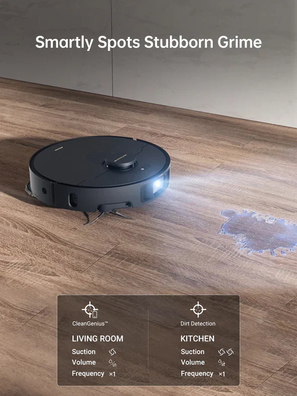 Dreame X40 Ultra Robot Vacuum and Mop Cleaner - Black