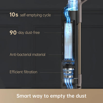 Dreame Z10 Station Vacuum Cleaner with Auto Empty Base (Open Box)