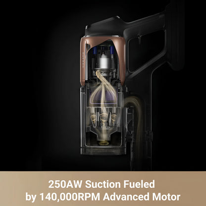 Dreame Z20 Station Cordless Vacuum and Dock - Black - Refurbished