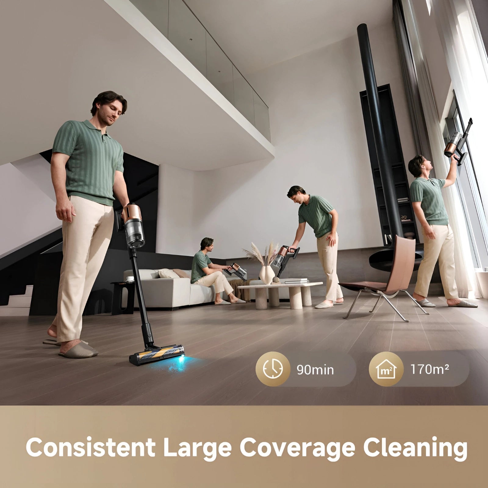 Dreame Z20 Station Cordless Vacuum and Dock - Black - Refurbished